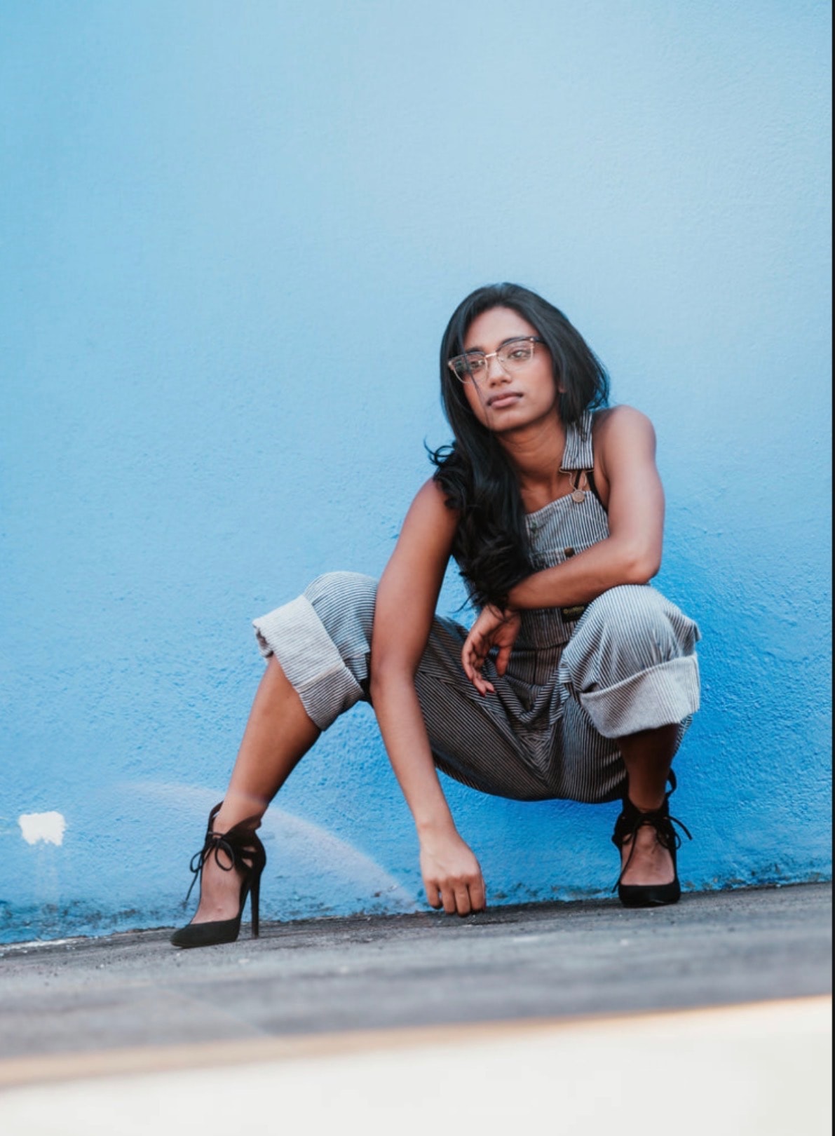 Urban casual overalls