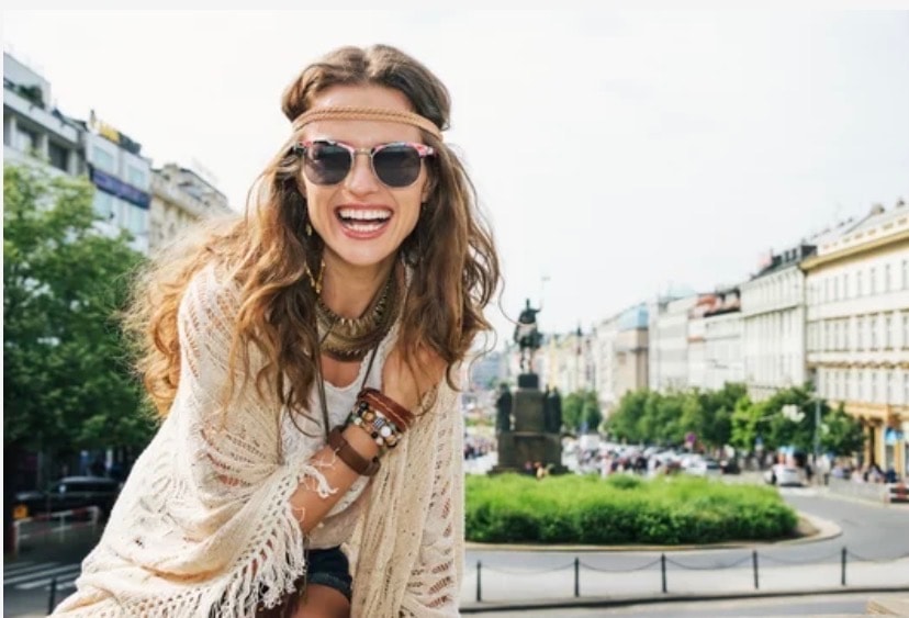 Boho chic in the city